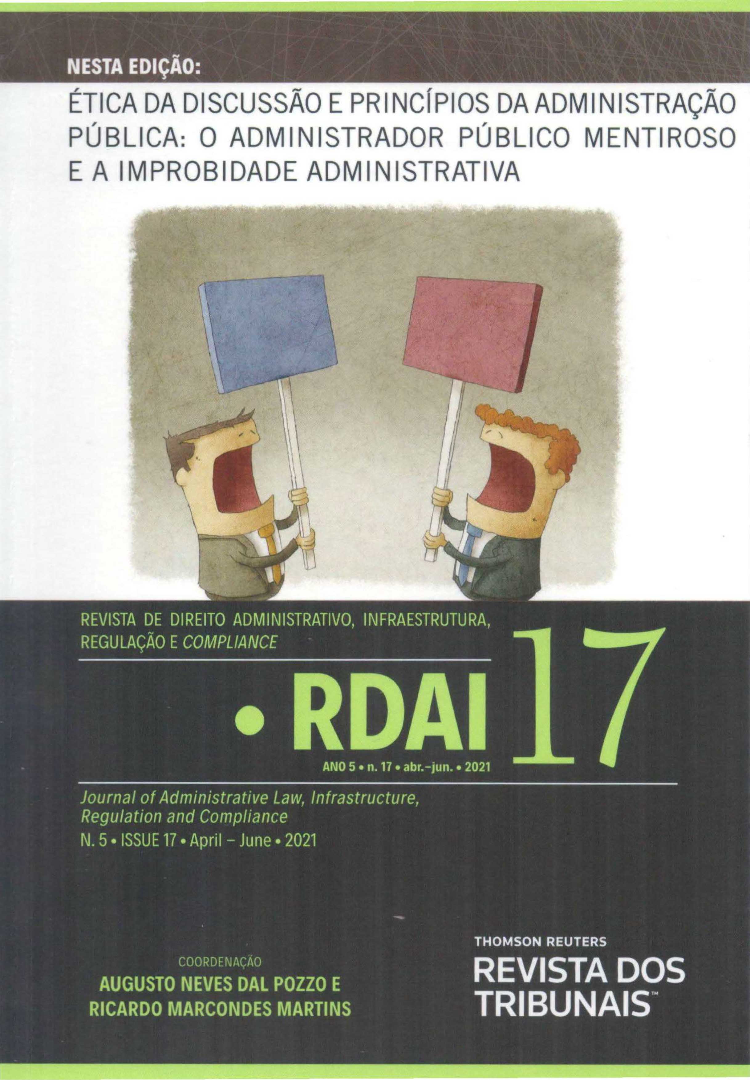 Revista de Direito Administrativo e Infraestrutura - RDAI