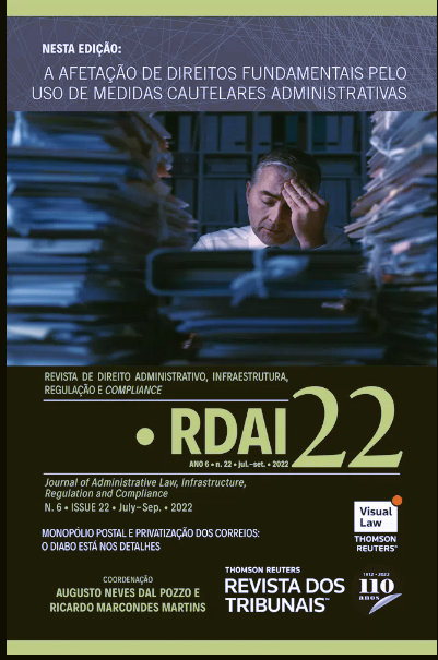 Revista de Direito Administrativo e Infraestrutura | RDAI 22